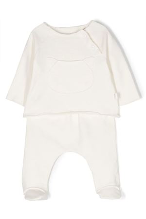 Vanilla white stretch-cotton set TEDDY & MINOU KIDS | I23CP003M7015102